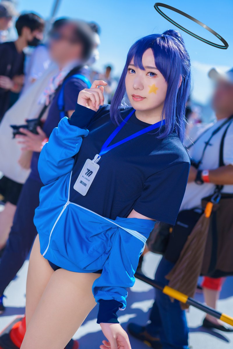 cosplay* ブルーアーカイブ -Blue Archive- 早瀬ユウカ／体操服 「喉が