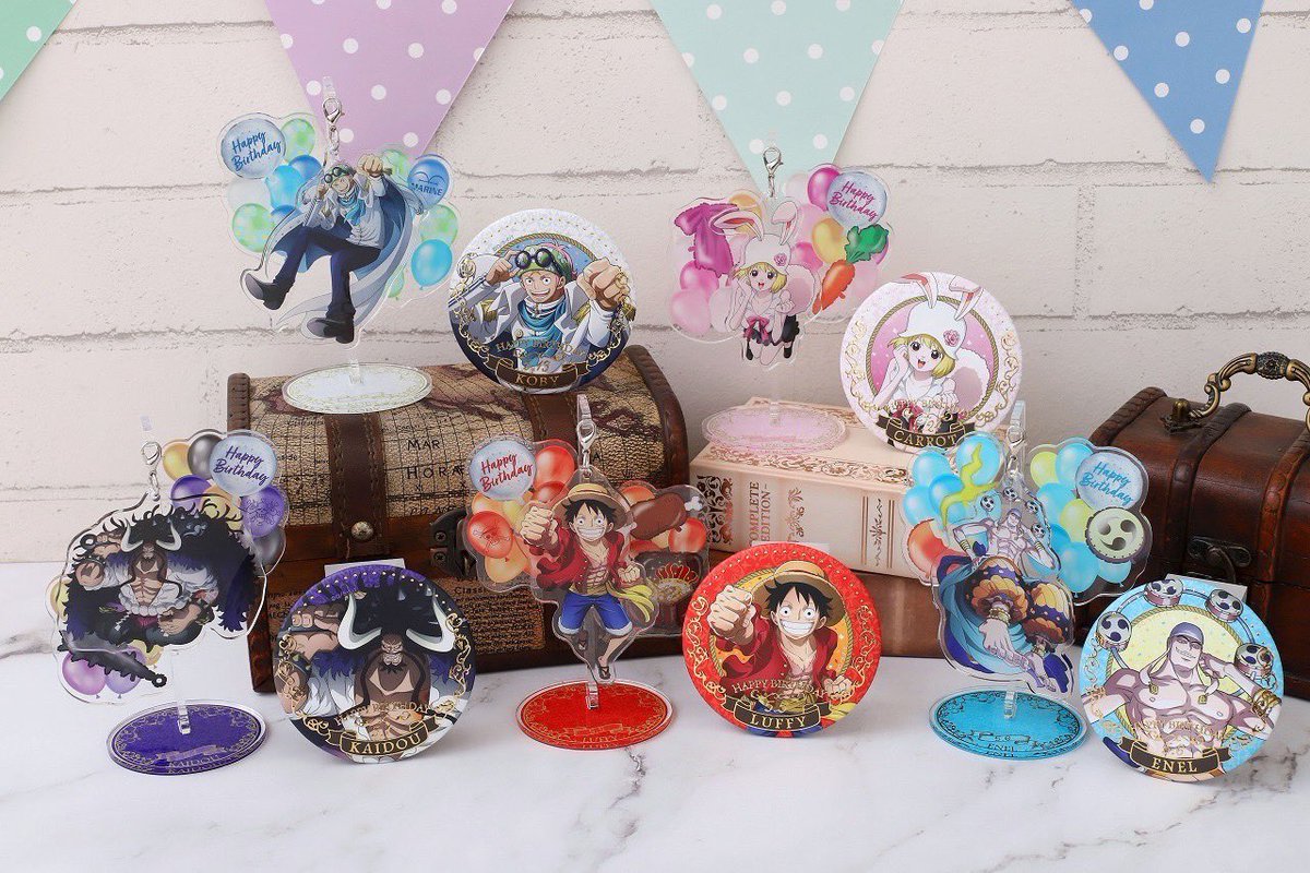 本日解禁】 #麦わらストア で手に入る！ 5月のバースデーグッズは