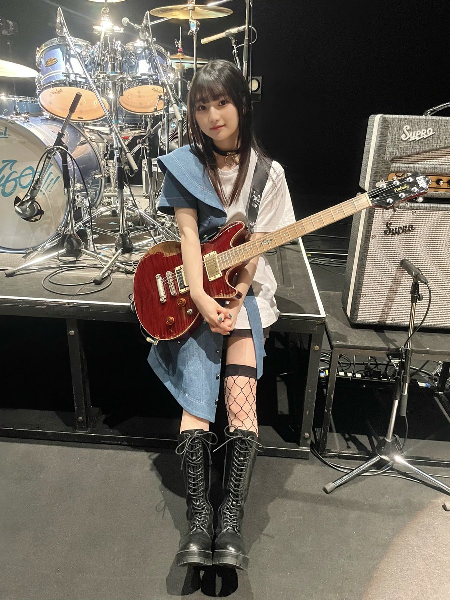 バンドリの新バンド『MyGO!!!!!』でリードギターを演っておりました