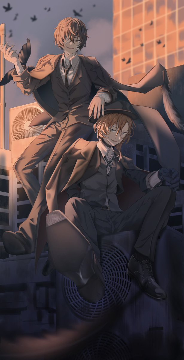 双黒 #文スト #BSD