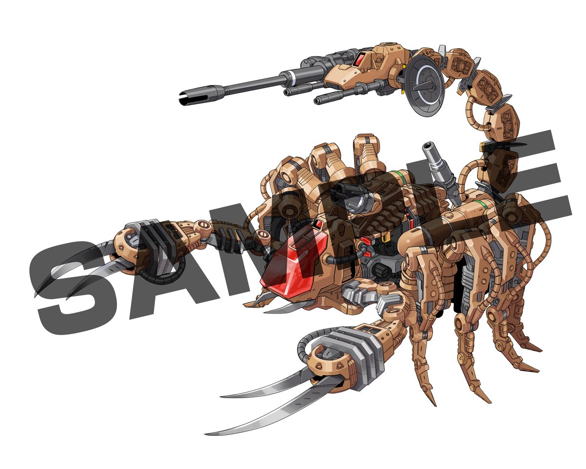 HMMゾイド新発表】 「RZ-002 ガイサック」完全新規造形HMMゾイドとして