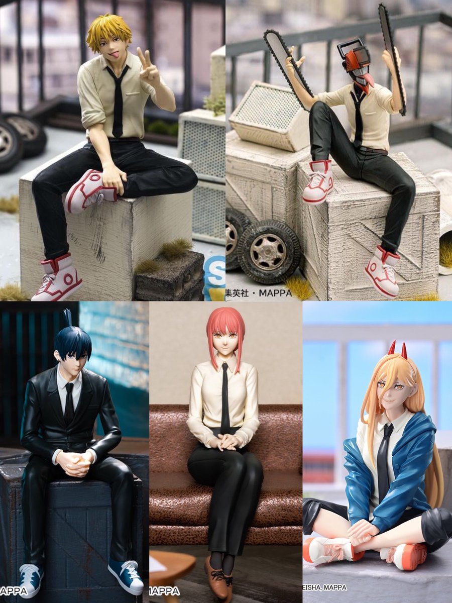 チェンソーマン ちょこのせ プレミアムフィギュア 5月→デンジ 6月