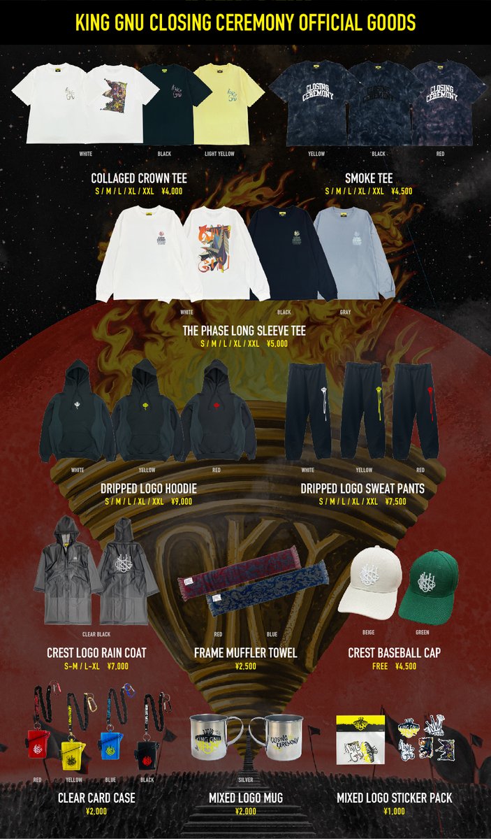 King Gnu Stadium Live Tour 2023 CLOSING CEREMONY