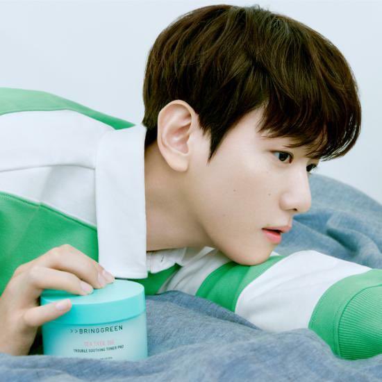 230522] Olive Young - Bring Green Baekhyun is the new muse of