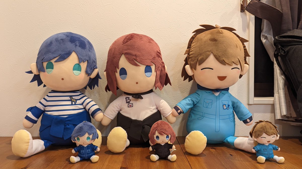 あかがみん東武公 ぬいぐるみ 届いたので色々大きさわかるように撮った