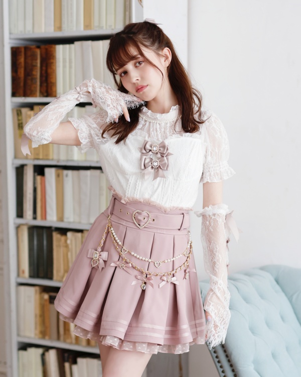 ♡ New Arrival ♡ 6/1(Thu) 店頭発売✨ リボンアームウォーマーレース