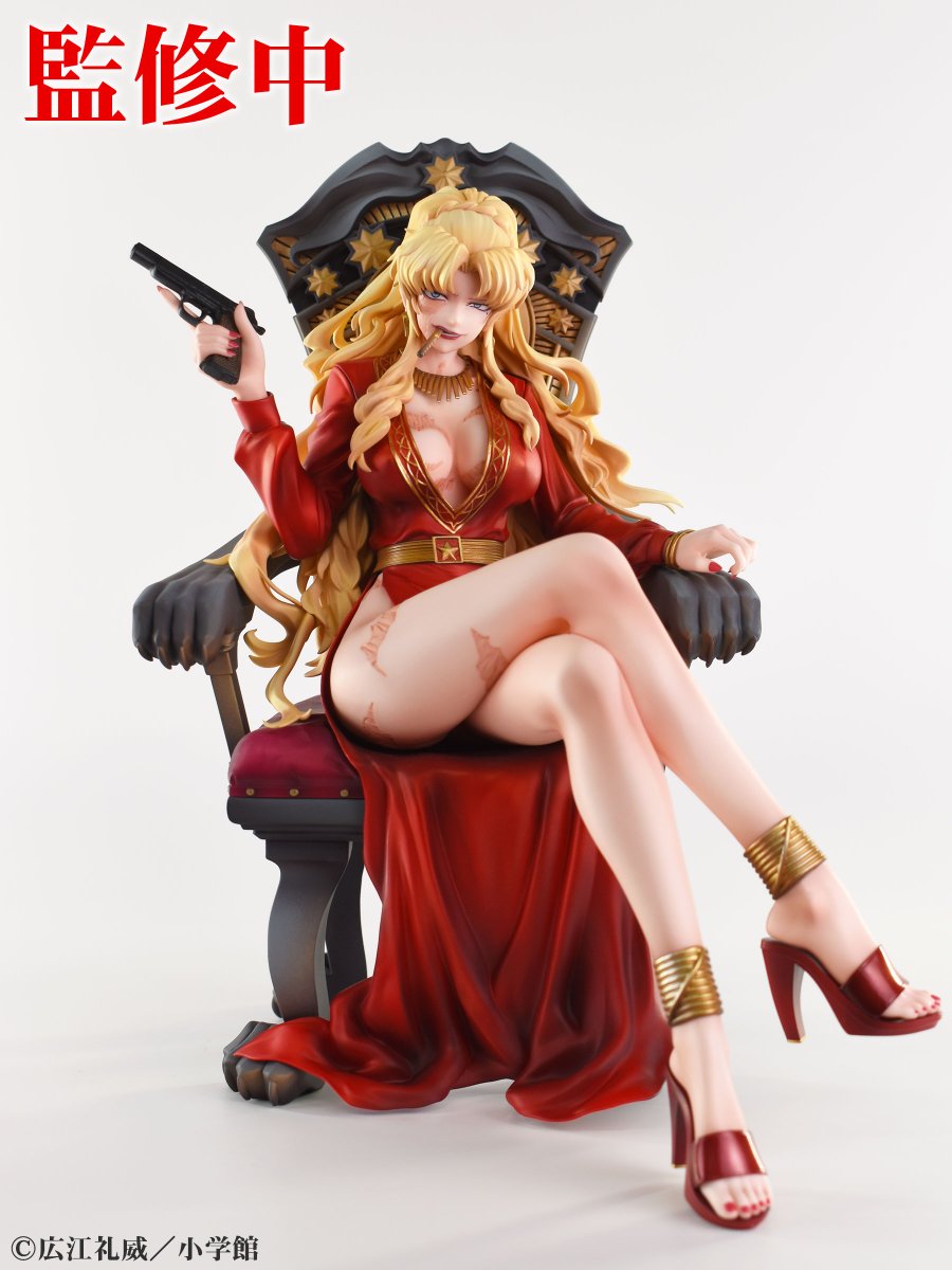 情報】『BLACK LAGOON』バラライカ真紅の女帝Ver.模型開訂@綜合公仔