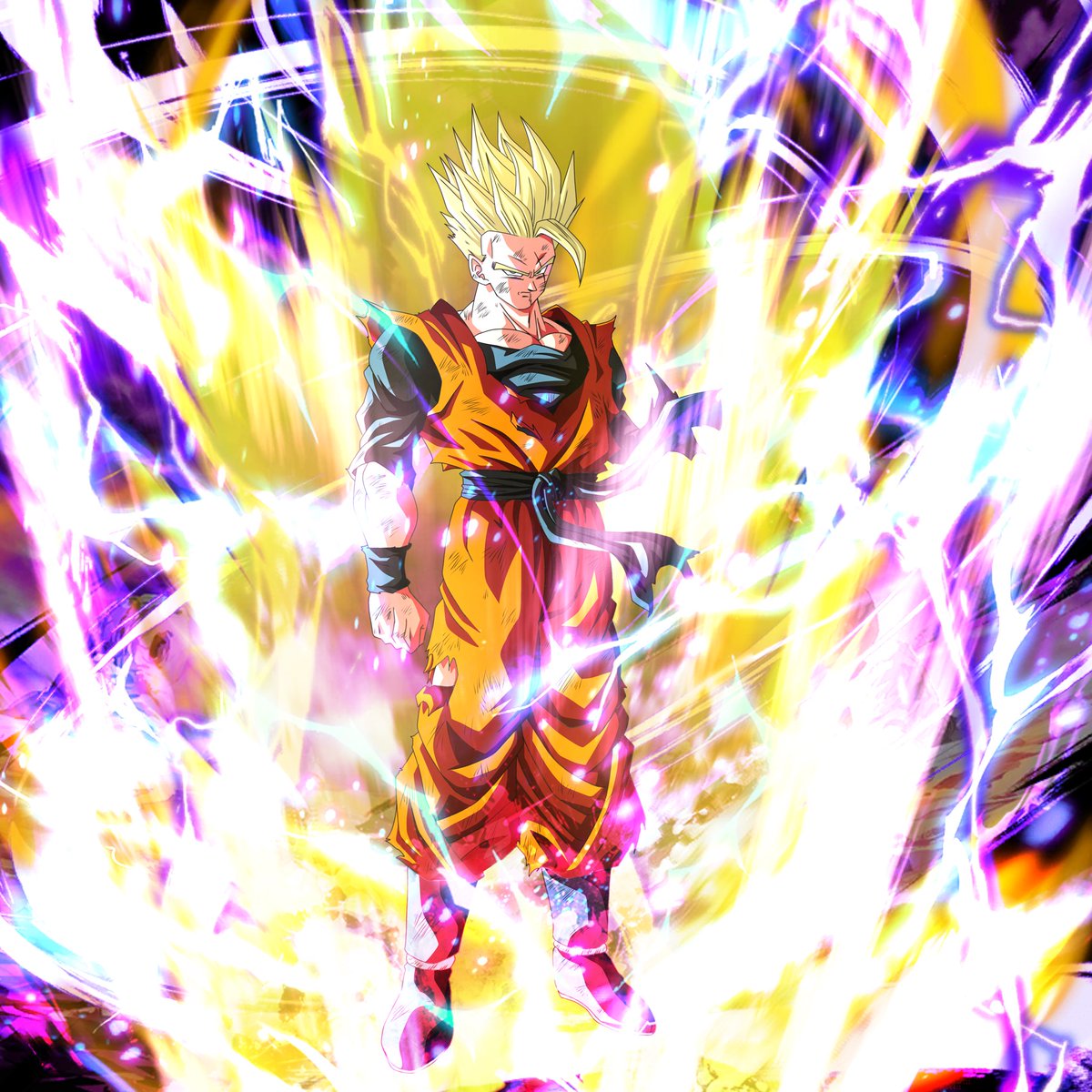 孫悟飯未来のスーパーサイヤ人2です #ドラゴンボールレジェンズ5周年