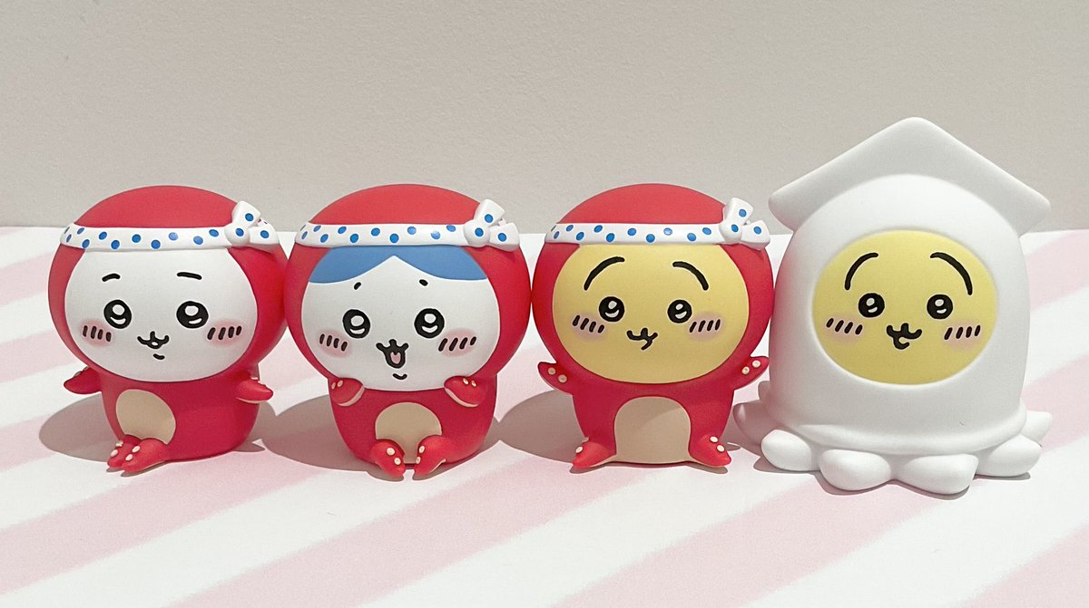 ちいかわらんど仙台パルコ店 🐙新商品のお知らせ🐙 『ソフビフィギュア