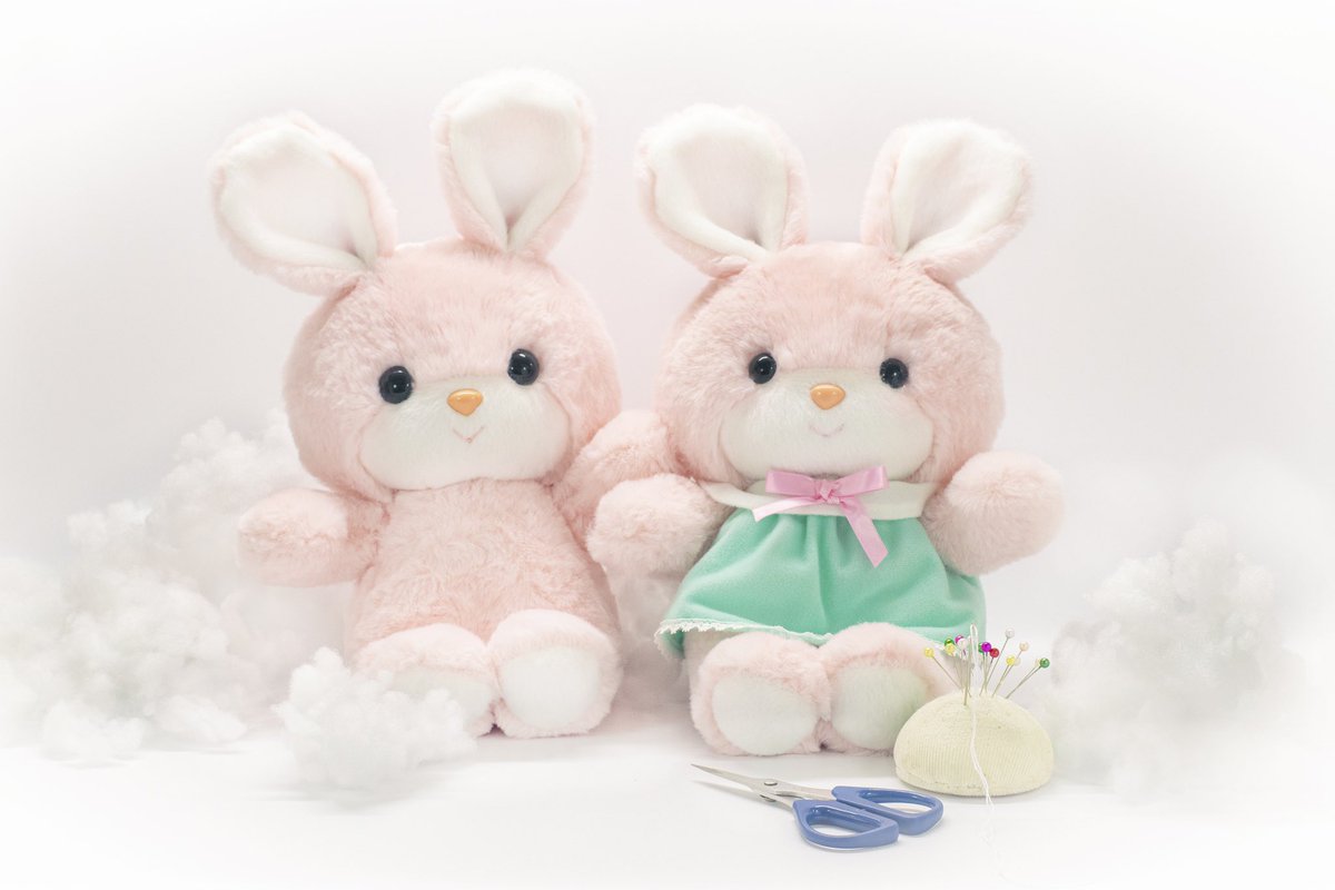 自分だけのクリーミーうさぎが完成！ 練習会で制作したクリーミー