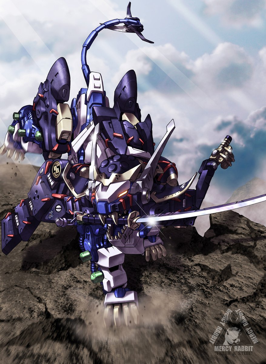 ライガーブルーソウガCAS具足」 蒼いライガーゼロかっこいいんじゃぁ～