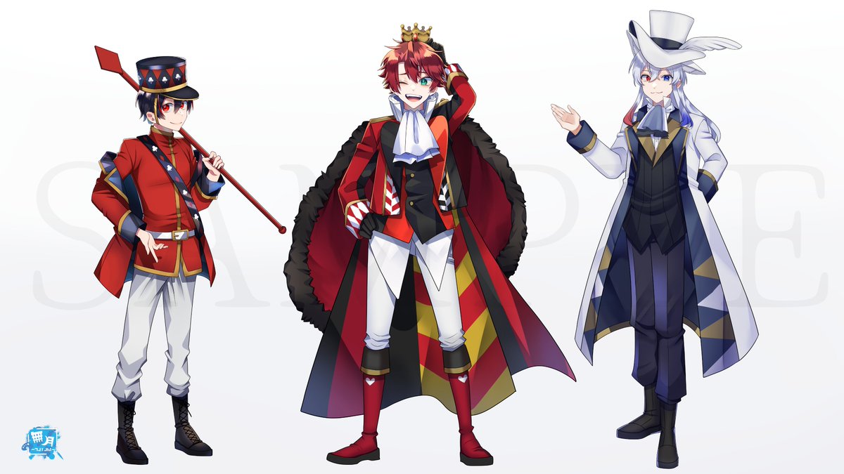 改めまして 「落ちた先はワンダーランド!?」 イラスト担当させて