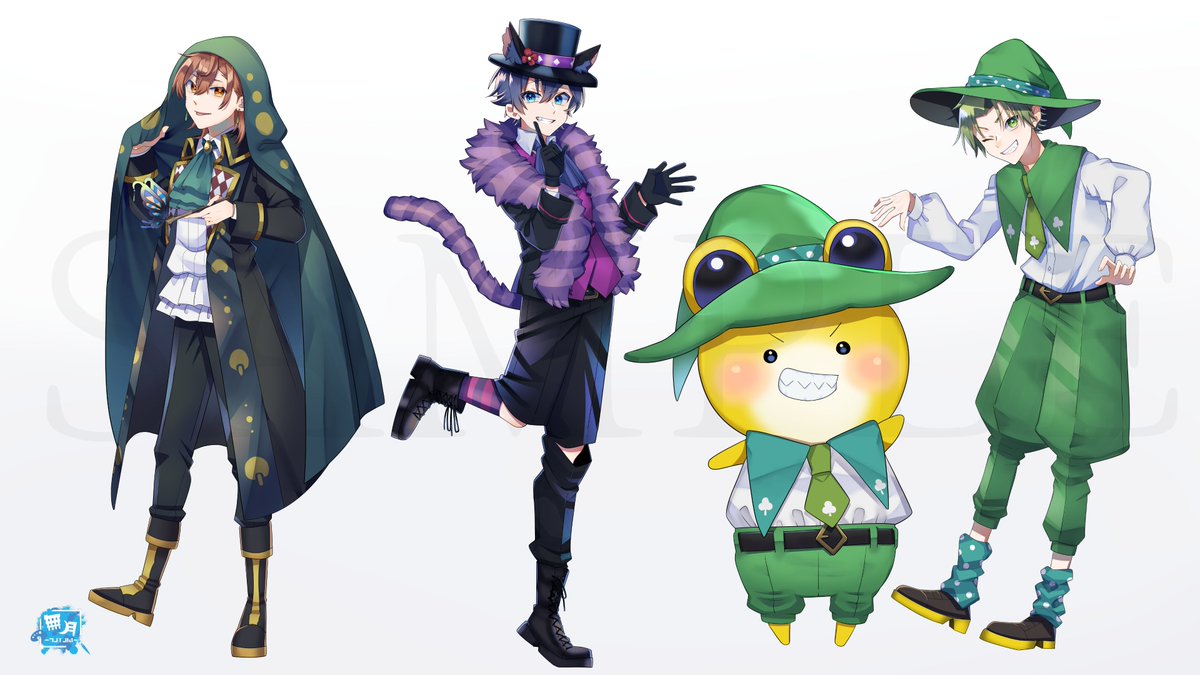 改めまして 「落ちた先はワンダーランド!?」 イラスト担当させて