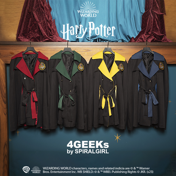 ✨👗#ハリポタ 新作アパレル紹介👗✨ 4GEEKs by SPIRALGIRL(@4geeksS
