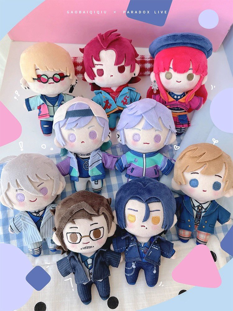 气球暖暖星」Paradox Live コラボぬいぐるみ第一弾 実物 ・BAE