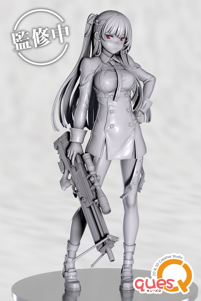 ドールズフロントライン］ WA2000 1/7スケール 原型製作……にゃばー