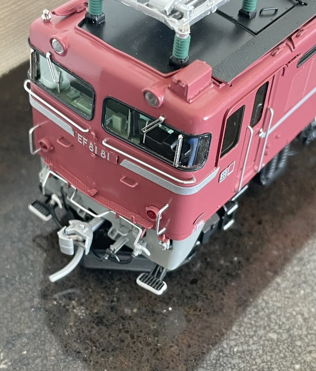 ムサシノモデル EF81 81号機 お召現行復活仕様 #EF81 #ムサシノモデル