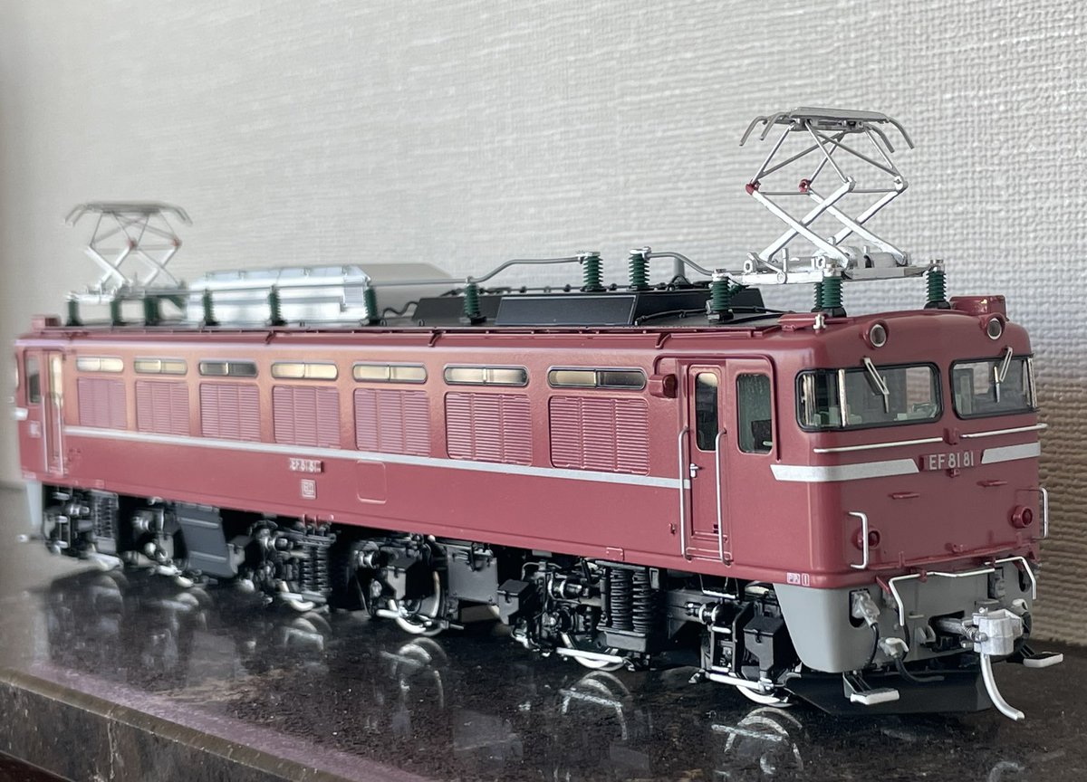 ムサシノモデル EF81 81号機 お召現行復活仕様 #EF81 #ムサシノモデル