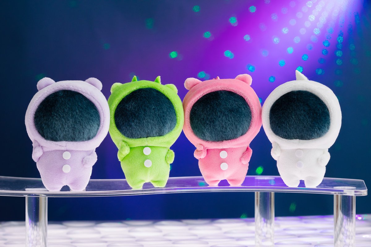 🌱新商品🌱 『#パジャマパーティーズ ぷちミニマスコット』 （みどり