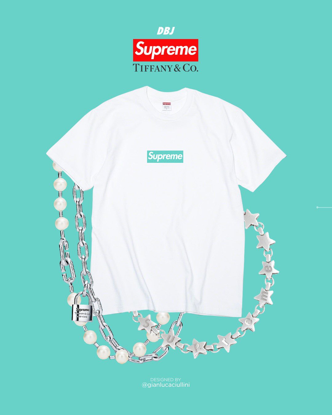 Supreme®/Tiffany & Co. Box Logo Tee