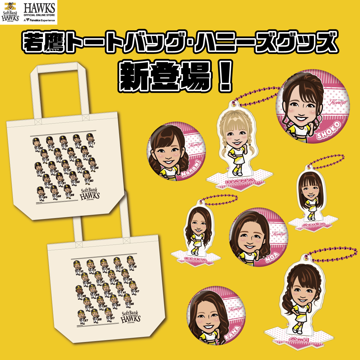 🔥公式オンラインストア限定📱 人気の若鷹グッズ詰め合わせセット