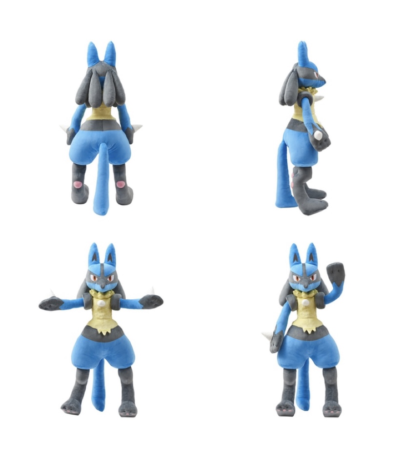 尻尾と腕の中にプラパーツが入っているので、簡単なポーズが作れるよ