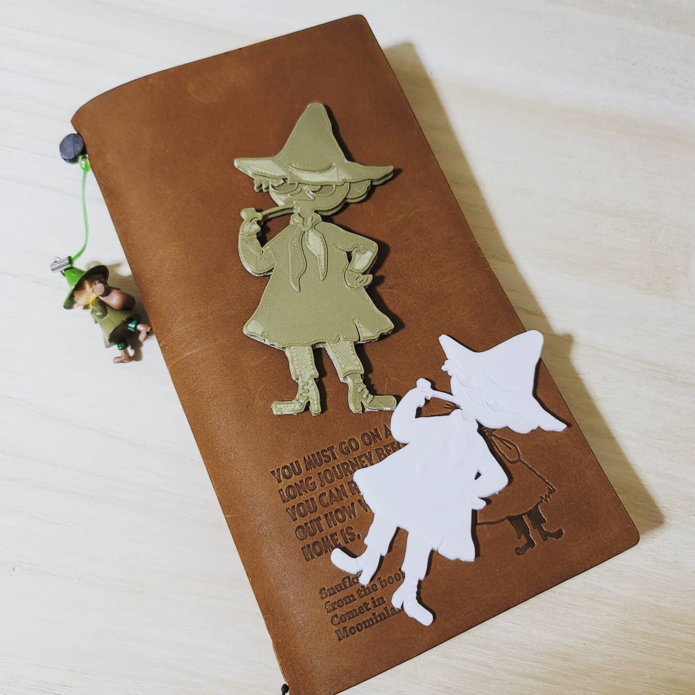 新品未開封】トラベラーズノート限定 MOOMIN スナフキン（キャメル