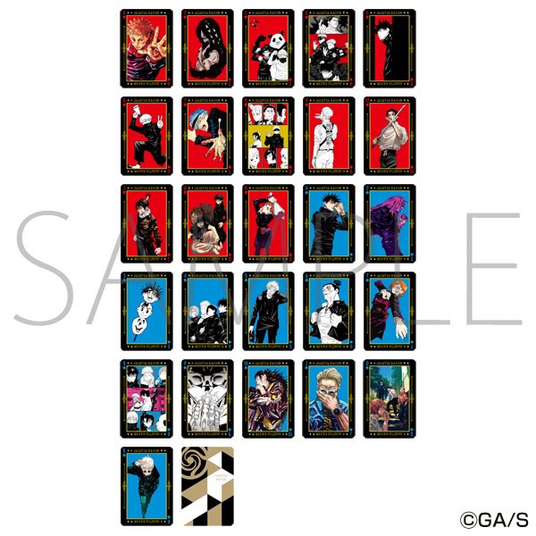 呪術廻戦 箔押しトランプ（箔押しBOX付き）(②JF先行) 『呪術廻戦