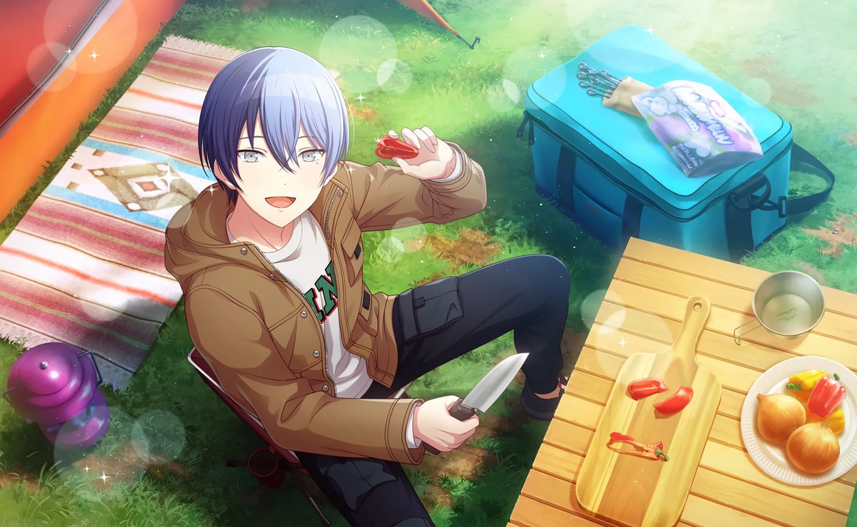 アウトドアクッキング！》青柳冬弥