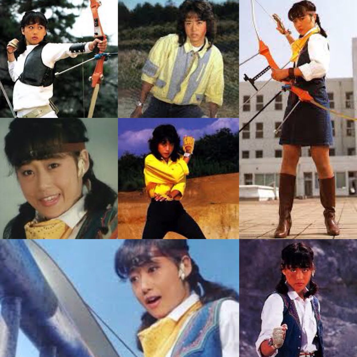 バイオマン、2代目イエローフォー 矢吹ジュン。 ジュンの初登場シーン