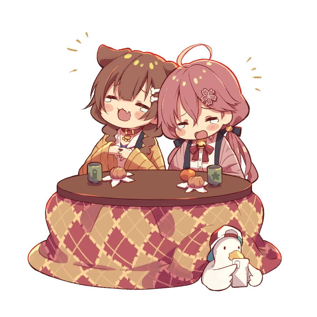 戌神ころね ,さくらみこ 「#みっころね24 #miko_Art #できたてころね 」