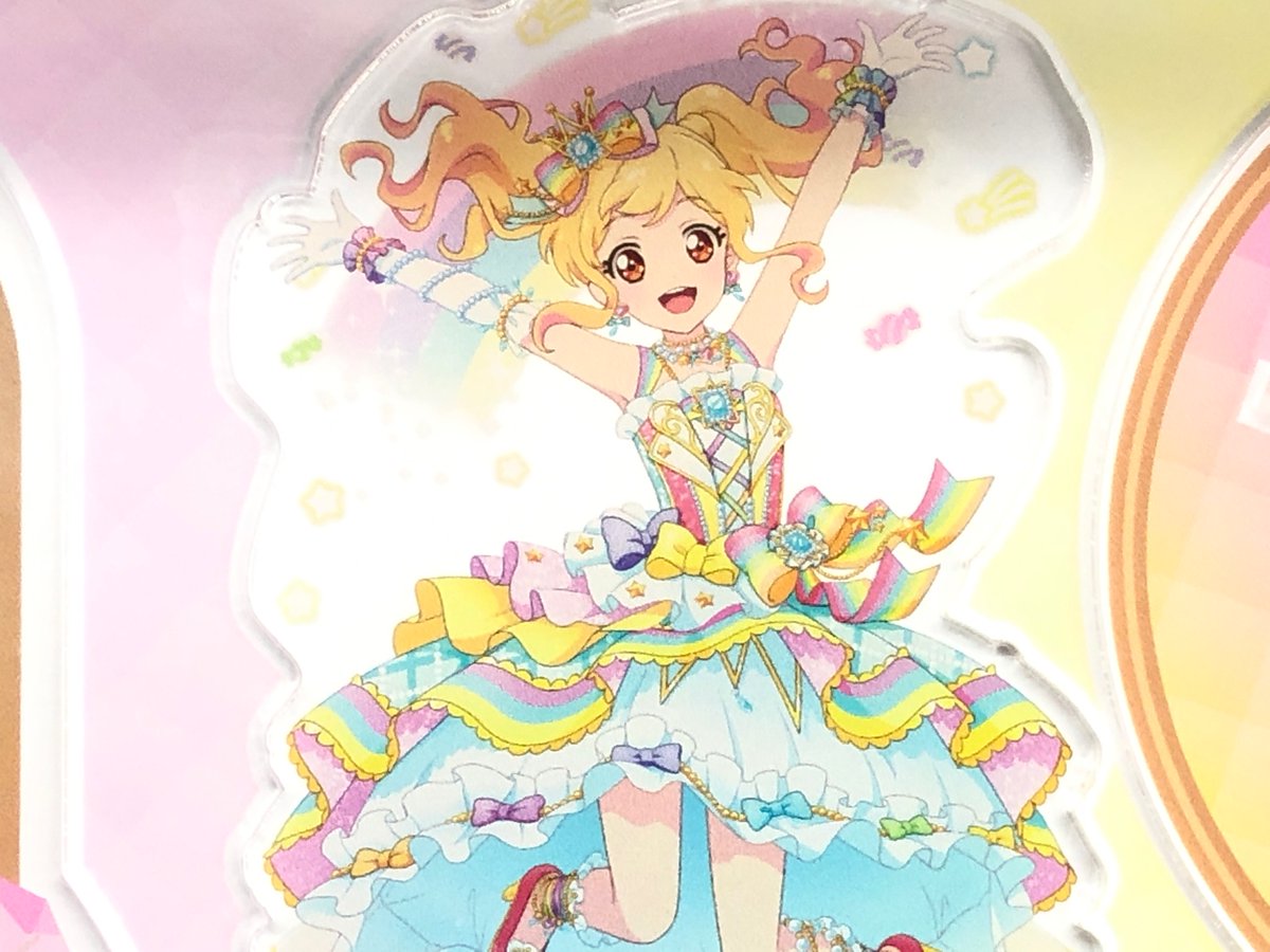 入荷情報】 アイカツ フォトカツ！アクリルアートスタンド 虹野ゆめ