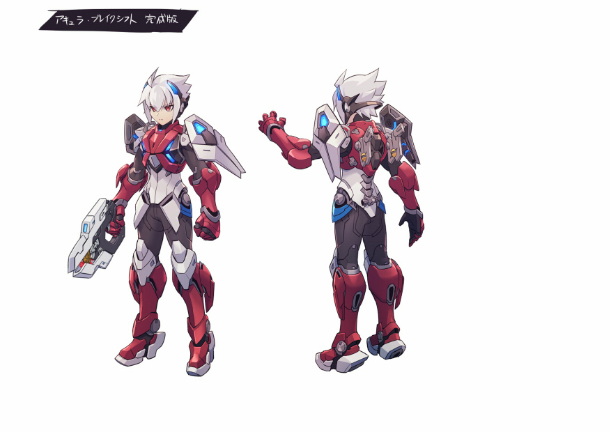 白き鋼鉄のX2 設定資料】 #発売3日前 アキュラ（CV:#内田雄馬