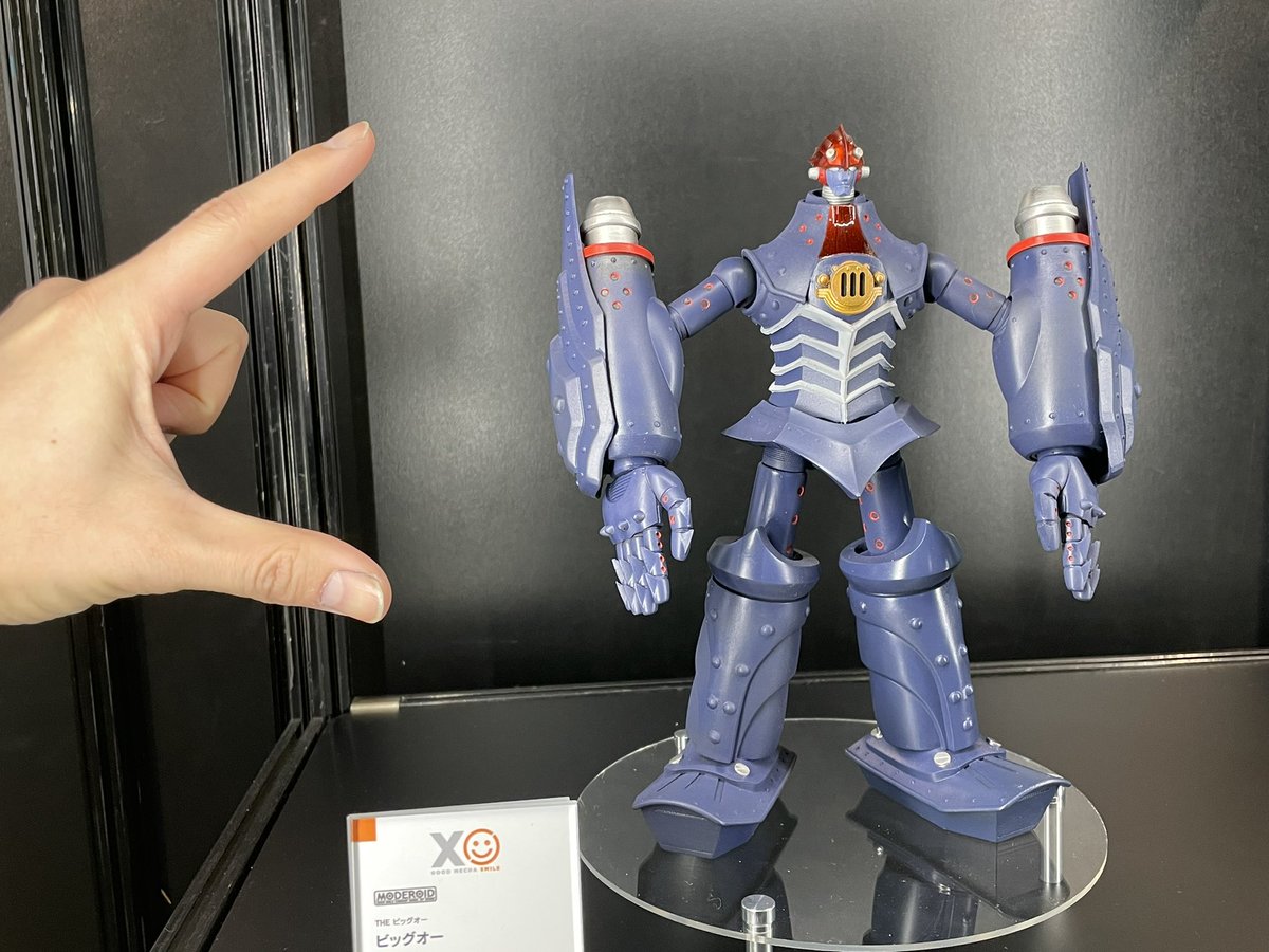 20cm越えの組立キット「ビッグオー」とOVA版「ジャイアントロボ」 でけ