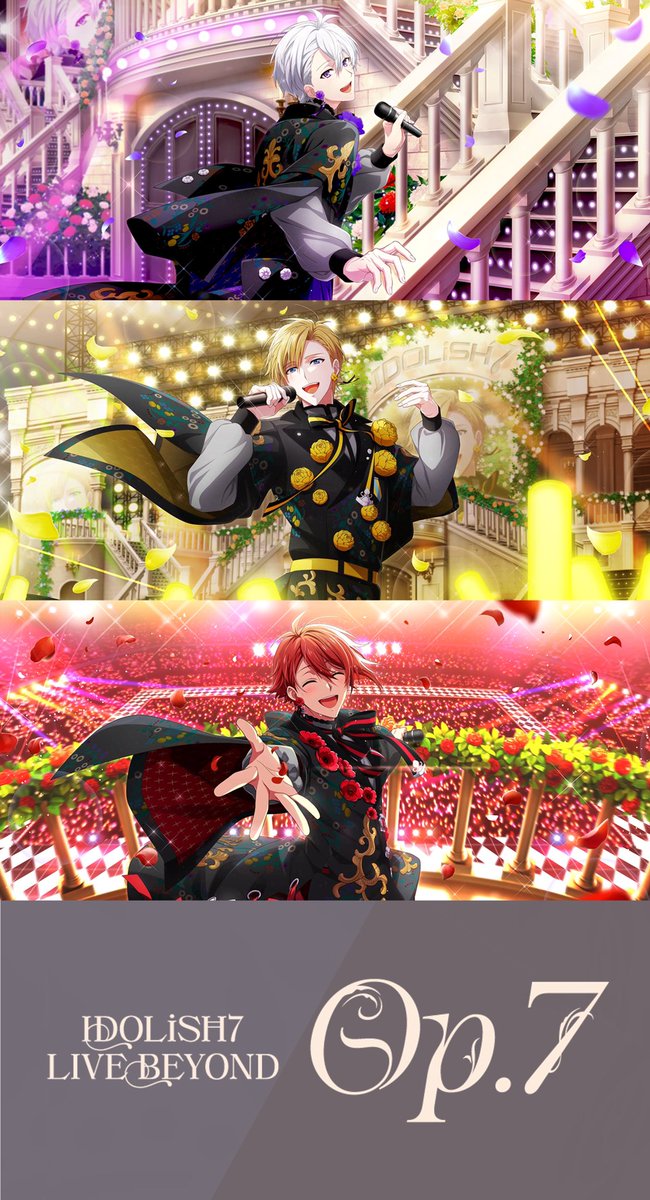 ゲーム情報】SSR[Op.7]衣装の一織くん、大和くん、三月くん、環くん