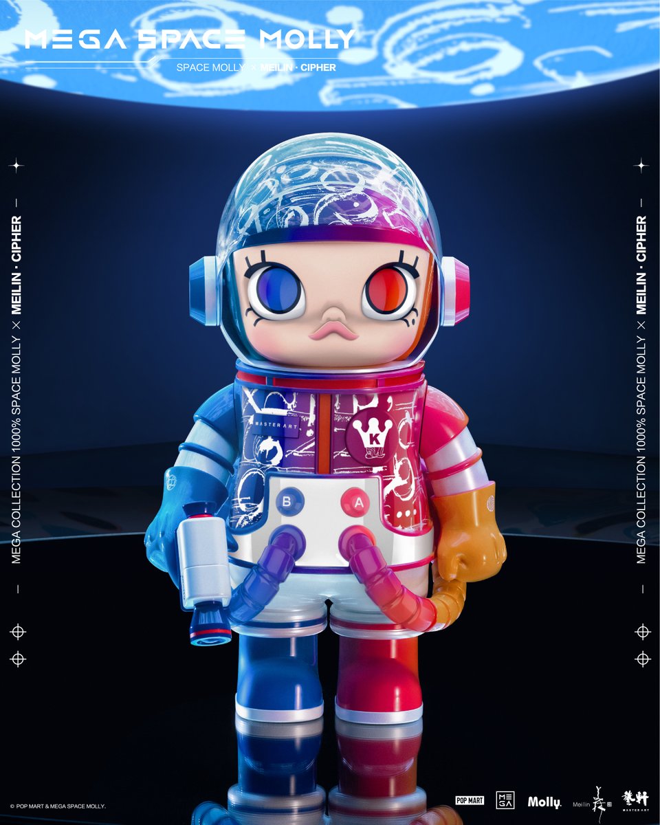 🆕✨🆕MEGA コレクション 1000％ SPACE MOLLY × Meilin ・ Cipher