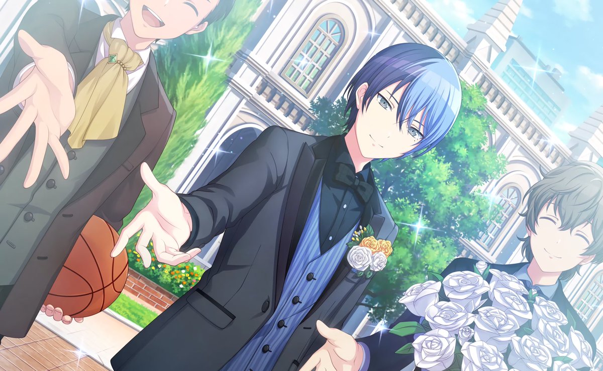 プロセカ Vivid BAD SQUAD 青柳冬弥 好きなカードイラスト 2枚目､目を