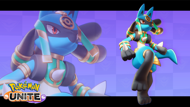 ルカリオの新しいホロウェアを紹介✨ #ポケモンユナイト