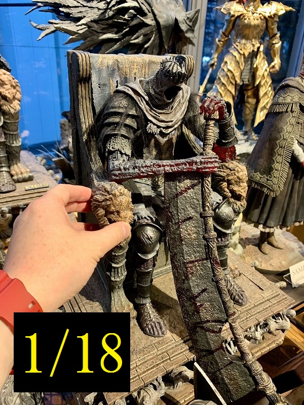 高円寺店情報】 #ダークソウル 3/ 巨人ヨーム スタチュー 1/18(全高約