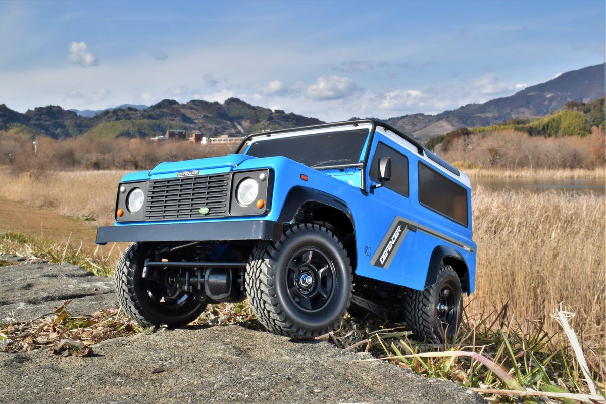 新製品3/12ごろ発売 1/10RC ランドローバーディフェンダー90】おまたせ