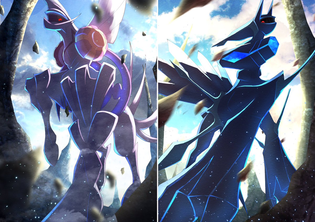 PokemonLEGENDS パルキア&ディアルガ(オリジンフォルム)