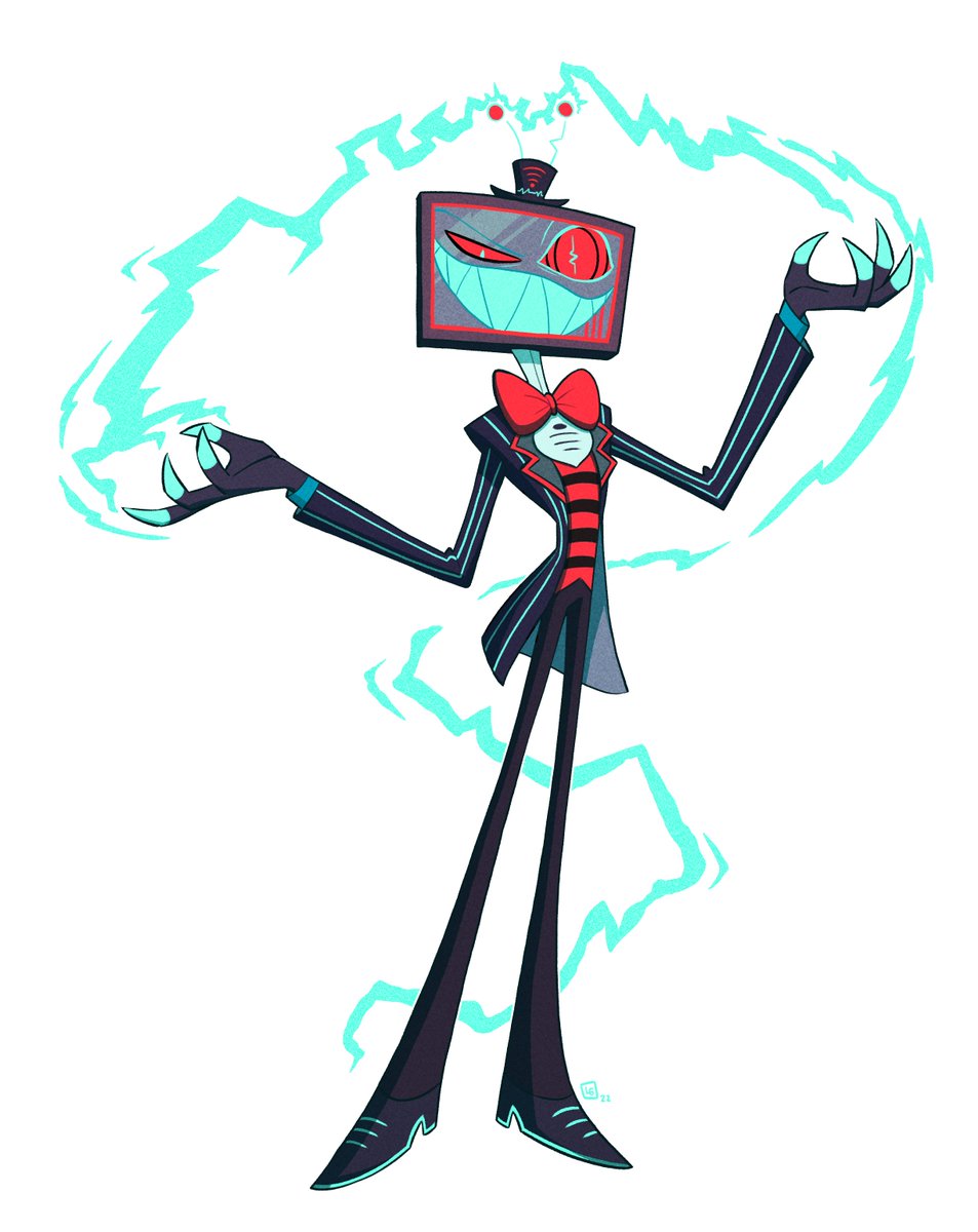 Vox from Hazbin Hotel for my best friend who loves him and the