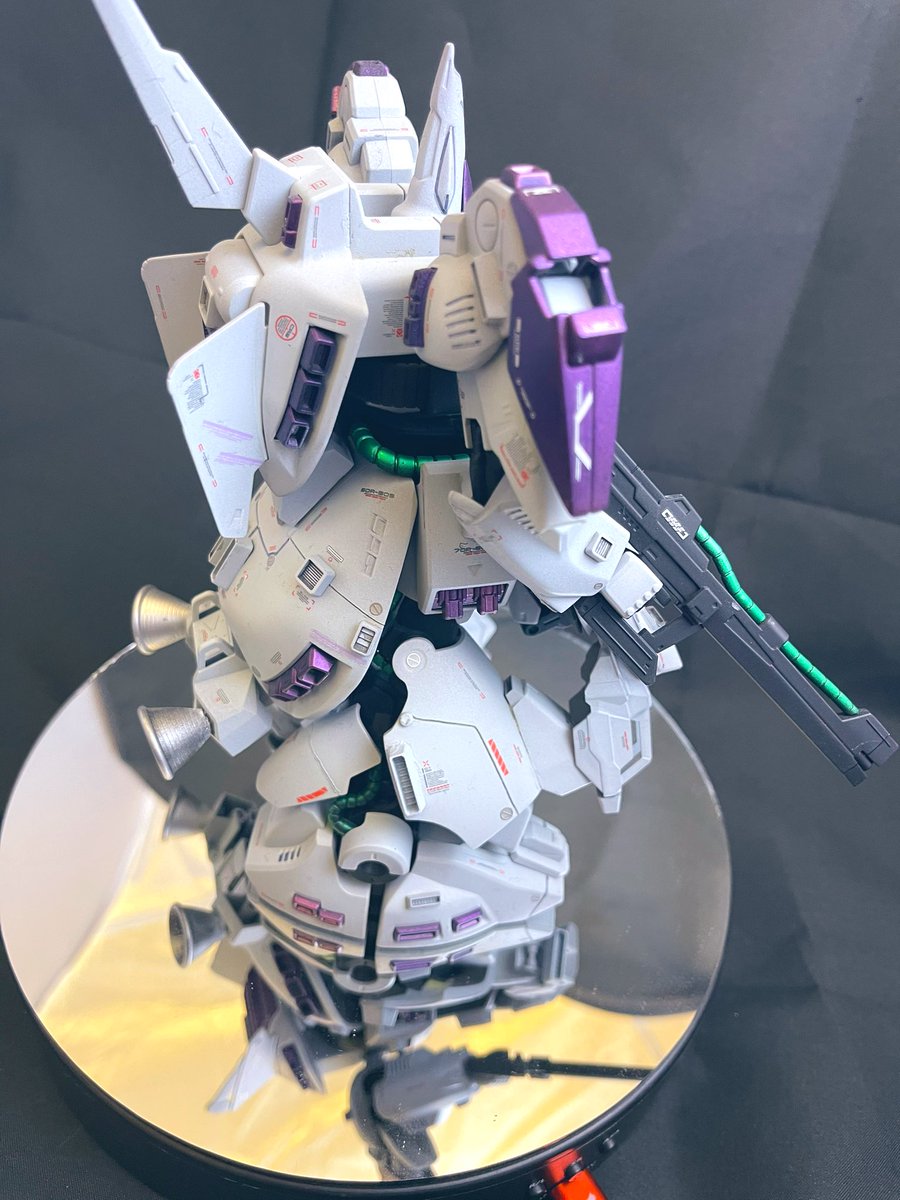 HGジオ(オーヴェロン風塗装改造)完成しました！色々手を加えまくった