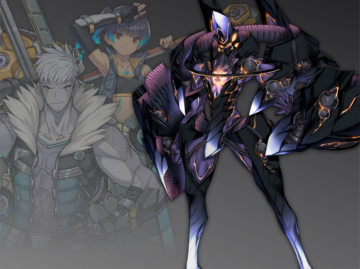 ランツとセナがインタリンクしてウロボロスになった姿ですも。大きな