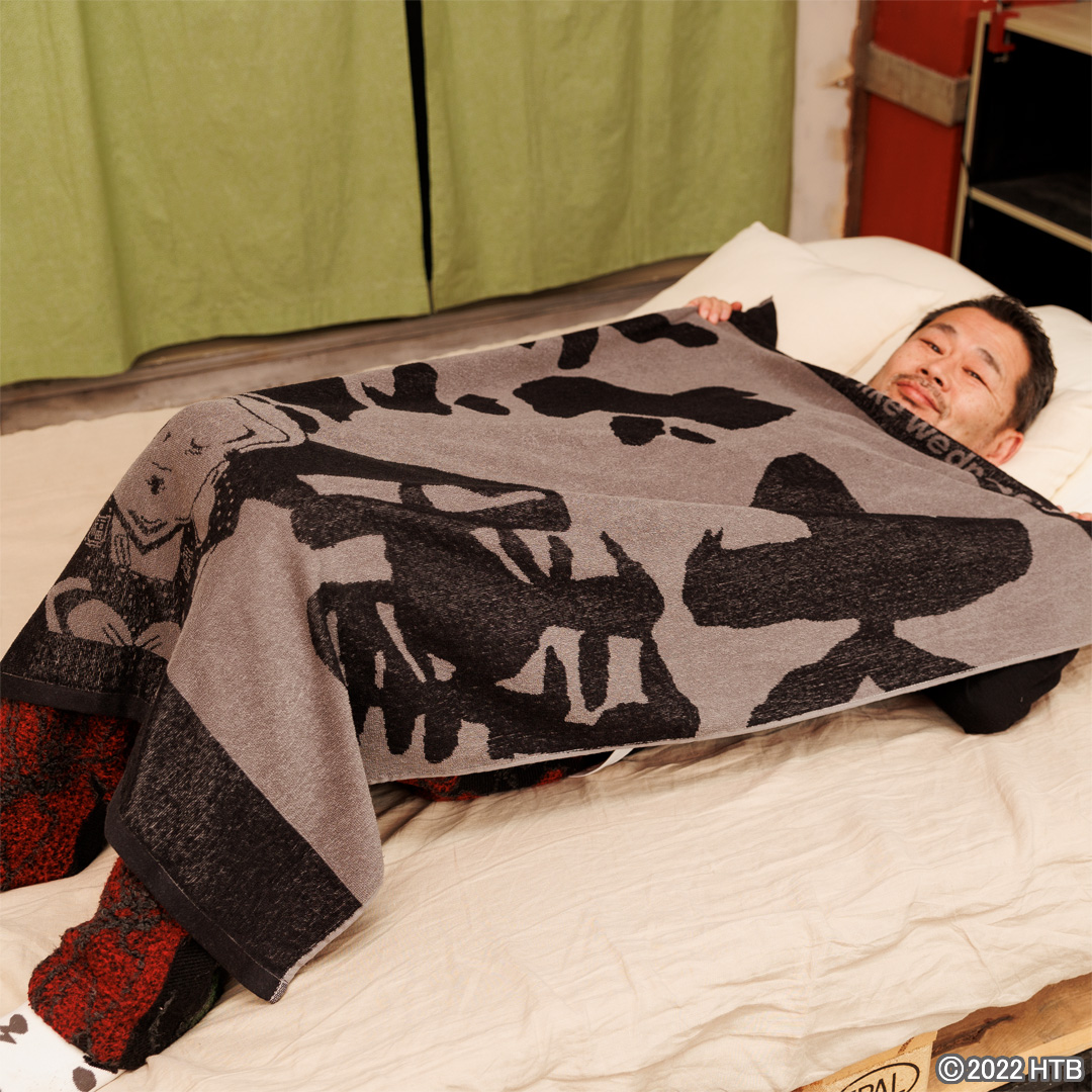 好評販売中／ ラストワン賞は・・・ 肌寒い時にも便利な約120cm×90cmの