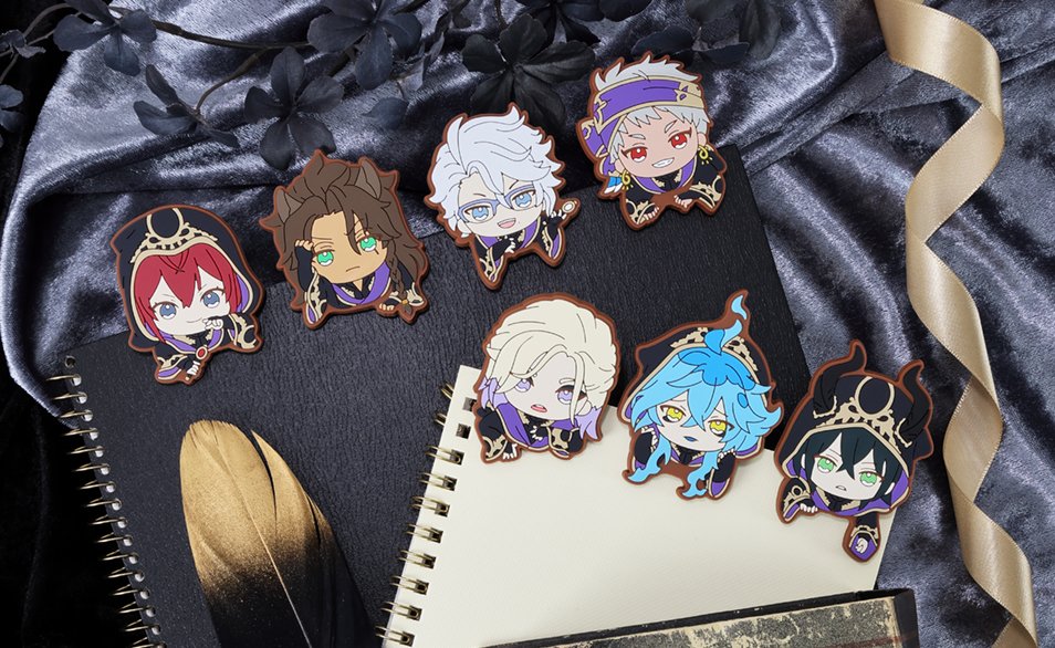 ディズニー ツイステッドワンダーランド』 のっかりラバークリップの第