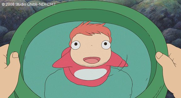 ポニョ「ポニョ そうすけ スキ」 #崖の上のポニョ #金曜ロードショー