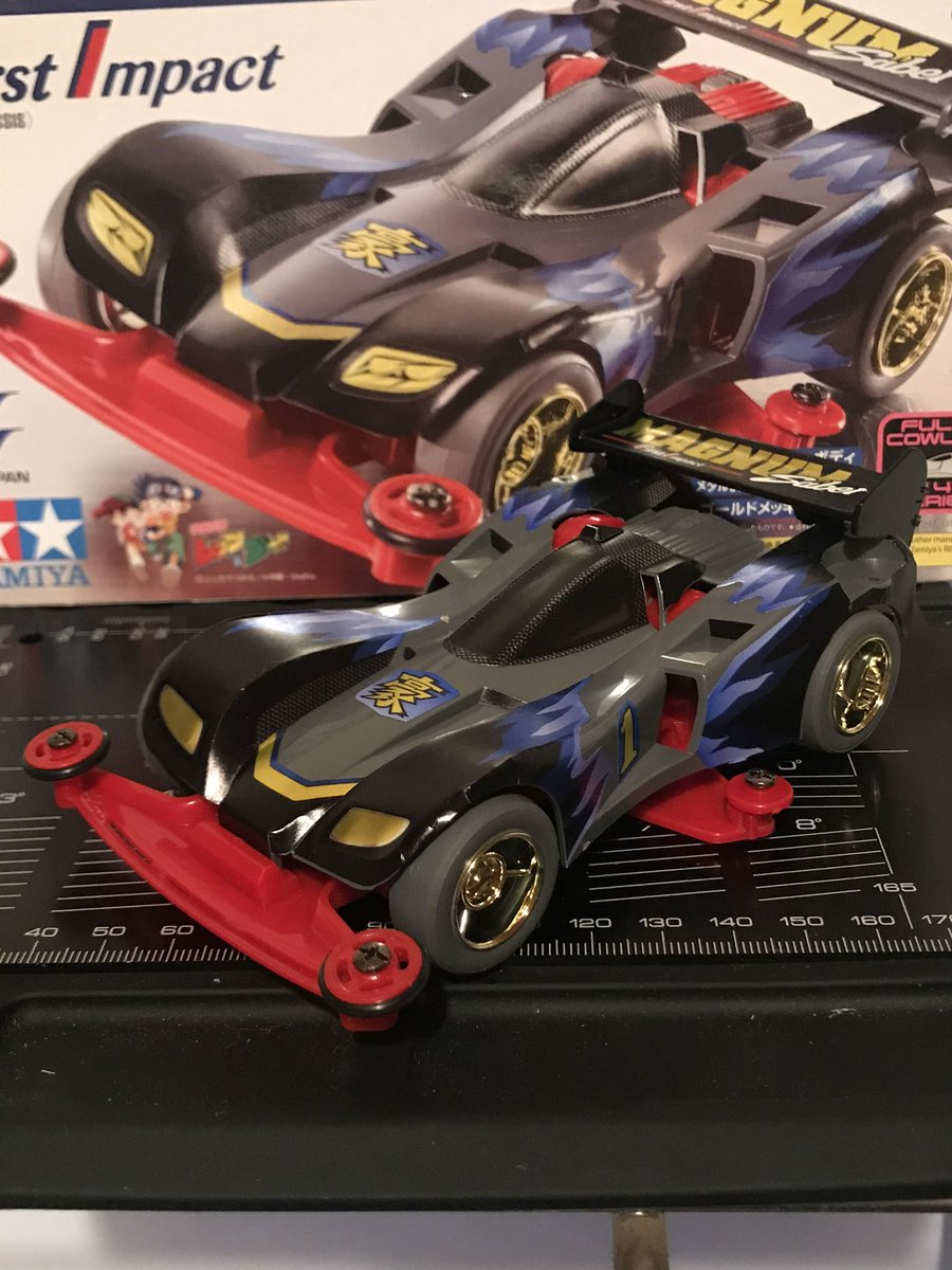 1日1四駆 マグナムセイバー ファーストインパクト #mini4wd #ミニ四駆