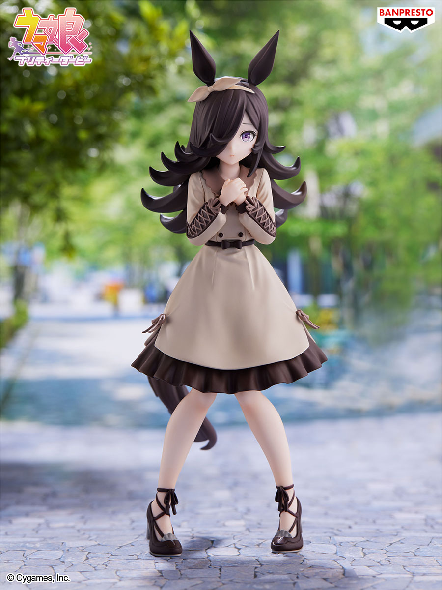 ライスシャワーのキュートな私服姿💙／ 「ウマ娘 プリティーダービー