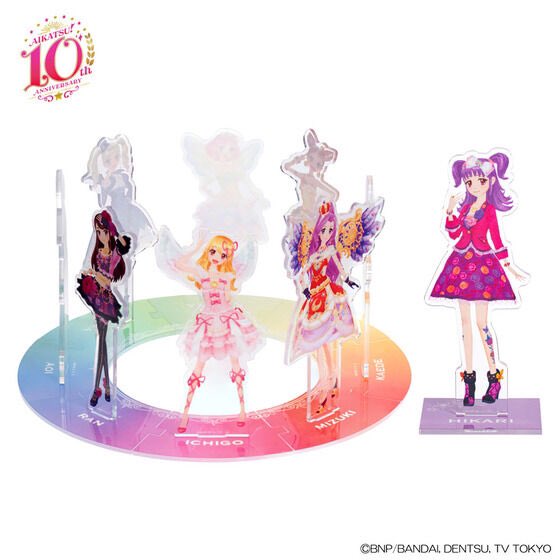 予告／ アイカツ！アクリルスタンド（データカードダスver.）【第2弾